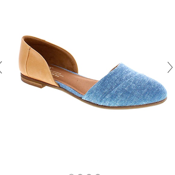 Toms Shoes - TOMS BLUE TAN LOAFERS